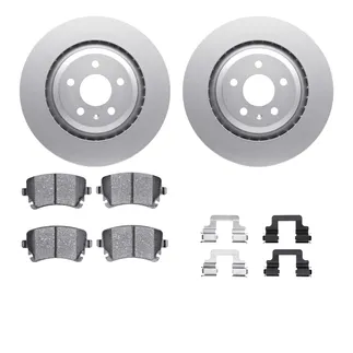 R1 Concepts WDUH1-73130 Carbon Series Brake Rotors W/ 5000 Oep Brake Pads & Hdw